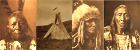 Native Americans - North American Indians - The Lakota or Teton Sioux (Ogalala, Brule, Blackfeet, Hunkpapa, Two Kettles, and Sans Arcs), The Middle Dakota (Yankton, Yanktonai and Assiniboin),