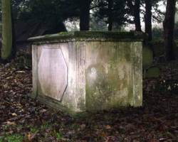 Mary Robinson's grave