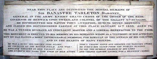 Epitaph on the memorial, photo by Peter Tarleton