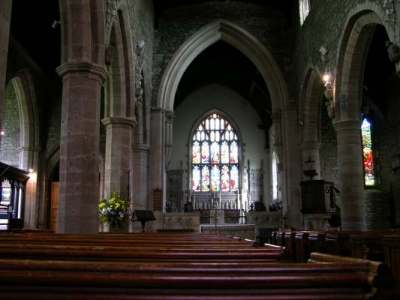 Nave of the church, photo by Marg B.