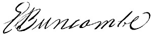 Buncombe signature