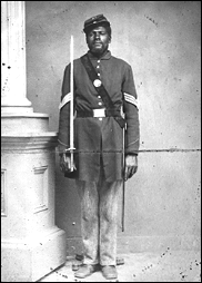 Buffalo Soldiers - Sgt. Henry Stewart, Company E, 54th Massachusetts Infantry Colored Troops