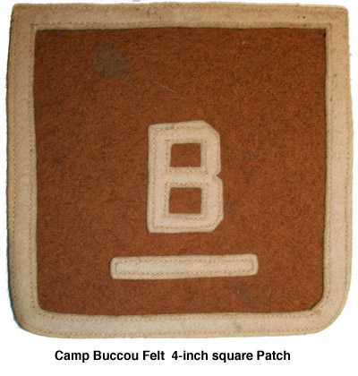 Camp Buccou  Felt Patch