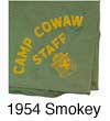 camp cowaw 1954 neckerchief