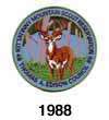 Kittatinny Mountain Scout Reservation 1988 Patch (2)