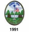 Kittatinny Mountain Scout Reservation 1991 Camp Patch
