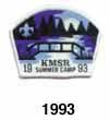 Kittatinny Mountain Scout Reservation 1993 Patch