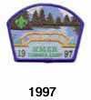 Kittatinny Mountain Scout Reservation 1997 Patch