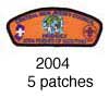 Central New Jersery Council 2004 Friends of Scouting Patch
