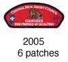Central New Jersery Council 2005 Friends of Scouting Patch