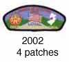 Central New Jersery Council 2002 Friends of Scouting Patch