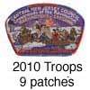 2010 jacket patches