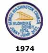 1974 Jenny Jump District Klondike Patch