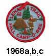 Lenape Trail 1968 Camporee Patch