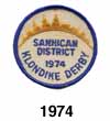 1974 Sanhican Round Patch