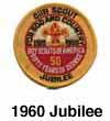 1960 jubilee patch