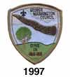 1997 woodbadge patch