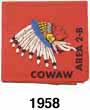 Cowaw Lodge 1958 Conclave Neckerchief