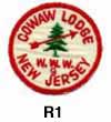 Cowaw Lodge 9 Round Patch R1