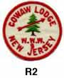 Cowaw Lodge 9 Round Patch R1