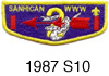 Sanhican Lodge 1987 Flap 2