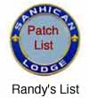 Sanhican Lodge Patch List
