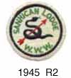 Sanhican Lodge 1945 Round Patch