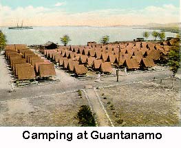 Army camps at Guantanamo