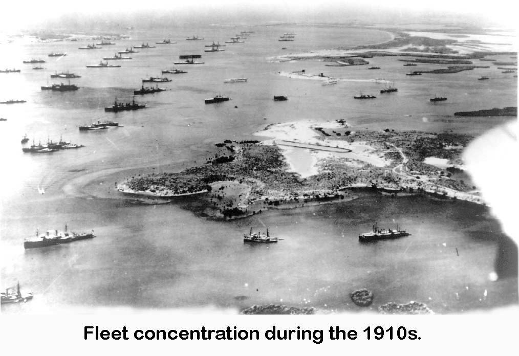Fleet concentration in the 1910s