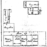 plan of barn complex