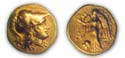 Gold stater of Alexander