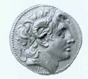 silver tetradrachm minted by Lysimachus London