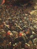 The Battle of Alexander at Issus by Albrecht Altdorfer detail