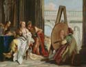 Alexander the Great and Campaspe in the Studio of Apelles by Tiepolo 