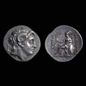 Silver tetradrachm of Lysimachus -