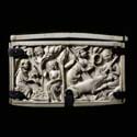 Ivory casket French - with Aristotle teaching Alexander