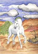 Mythical Equines bucephalus by Eline 'Ellende' Spek
