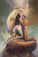 Boris Vallejobrithe final merger of the fairy aesthetic with the angeli
