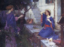 Waterhouse The Annunciation brFiled under c instead of c