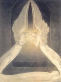 William Blake Christ in the Sepulchre 