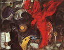 Chagall The Falling Angel -