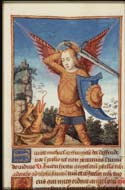 St Michael conquering the dragon France  -