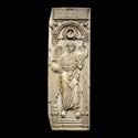 Ivory panel showing an archangel Byzantine c-