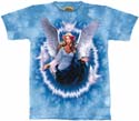 Dove and Angel Dye Tee from Durwaigh Gallery