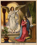 Angel visits Mary s
