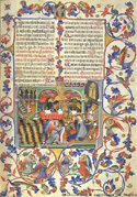 Breviary of Martin of Aragon Annunciation c
