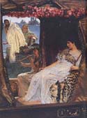 Cleopatra and Antony by Alma-Tadema c another image