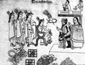 Malinche Begs Mexicas to Help Spaniards from iEl Lienza de Tlaxcalai Tlaxcalan 