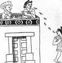 Malinche Orders Mexicas To Obey Corteacutes from Fray Bernardino de Sahagn iThe Florentine Codexi