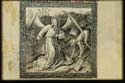 St Michael weighing souls conquering the dragon Satan France c -